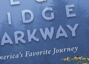 Cover design for a book on the Blue Ridge Parkway.