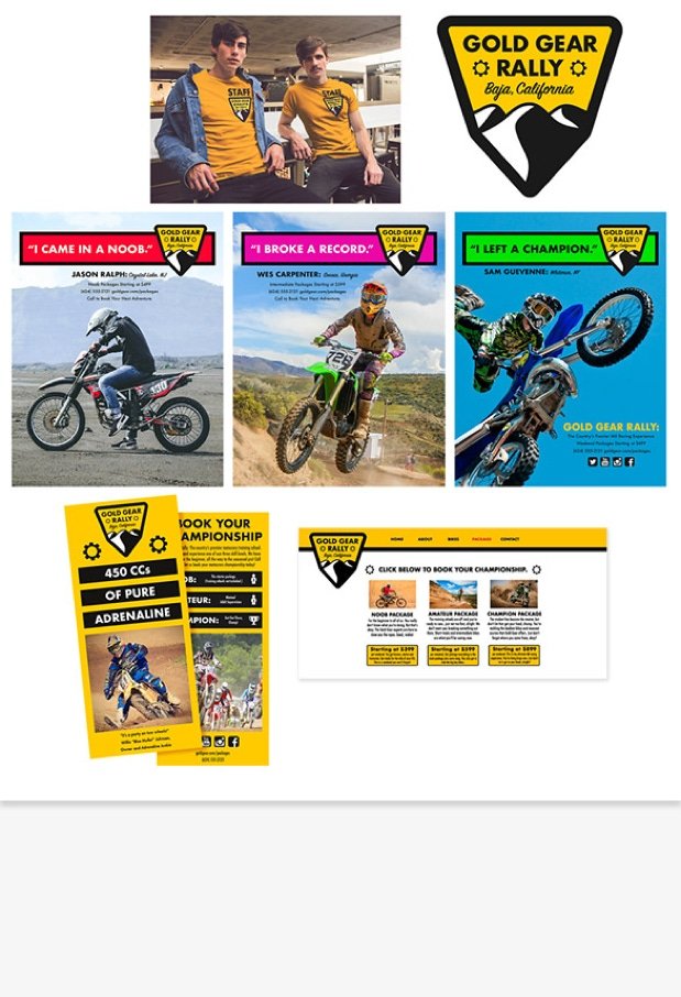 Adventure tour company branding and advertising campaign by Stephen Carroll.