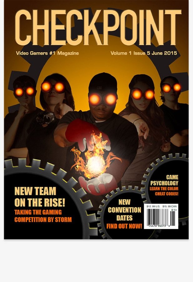 Design, illustration, photography, and writing for a magazine layout by Jorge Rivera.