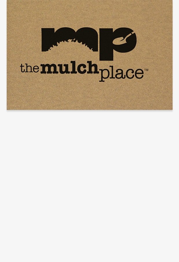 The Mulch Place logo design.