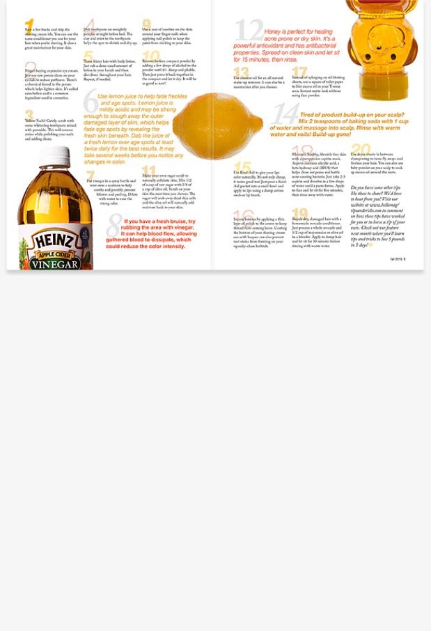 Magazine design and layout by Joscelyn Abreu.
