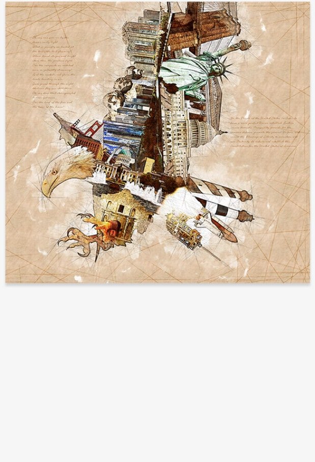 Photoshop composite/illustration using both organic and inorganic imagery, created by Jason Aguilar.