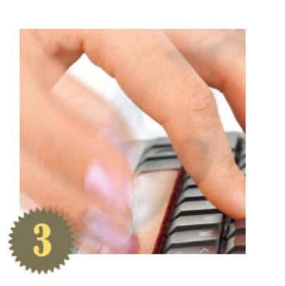 Photo showing spacebar overuse