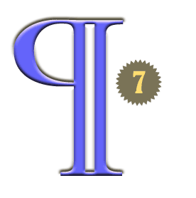 Paragraph symbol and seven
