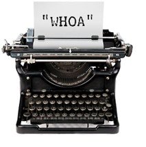 Manual typewriter photo